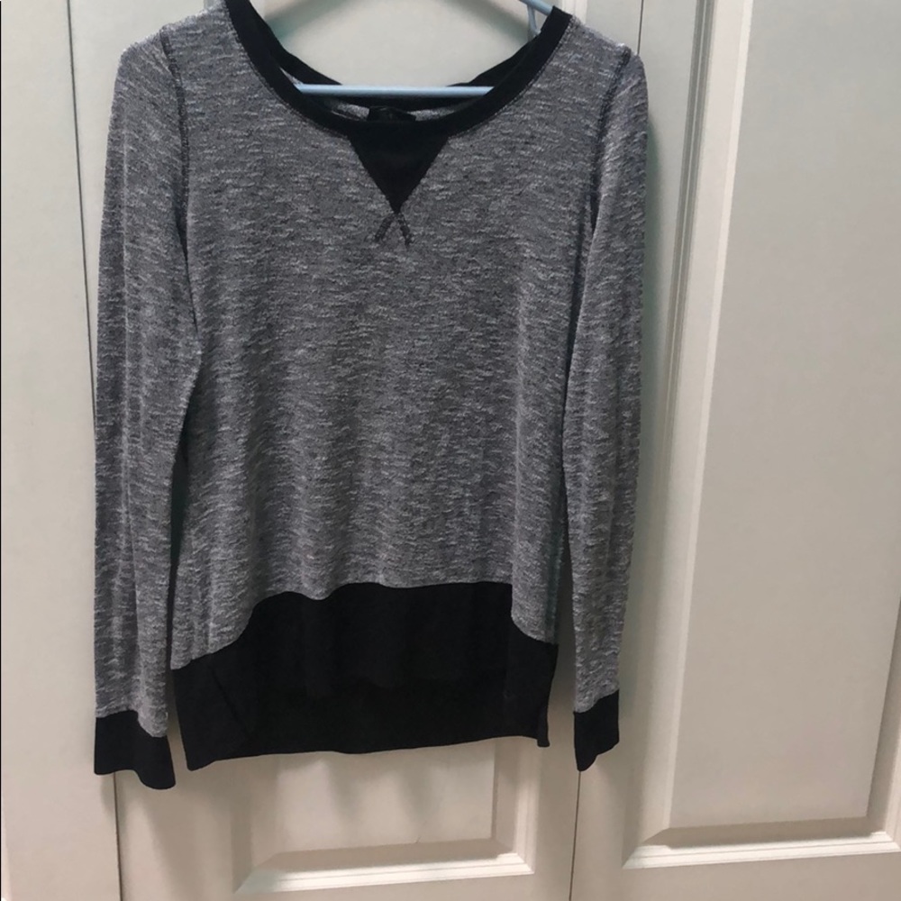 Gray and Black Sweater